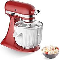 【純正品】KitchenAid アイスクリームメーカー 2クォート KitchenAid スタンドミキサー用 アイスクリームメーカー